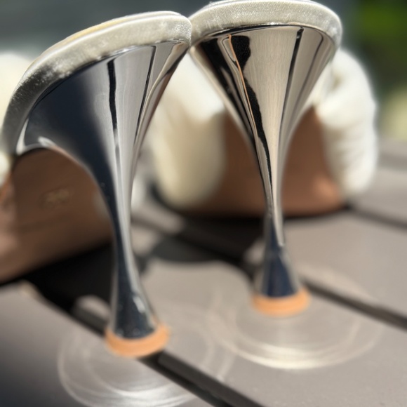 Goambattista Valli Paris - Bow Tulle Sandal - Size 40 - Picture 3 of 5